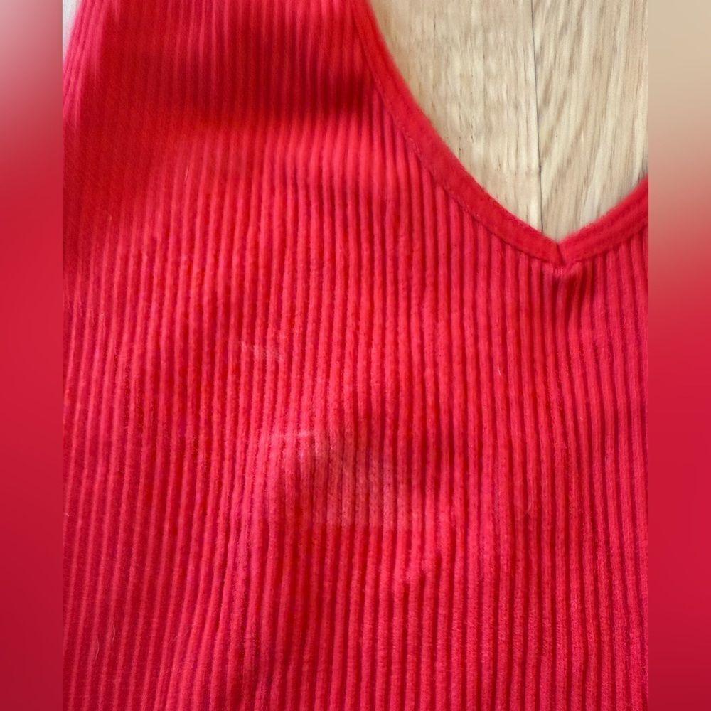 Red Halter Top - Picture 2 of 4